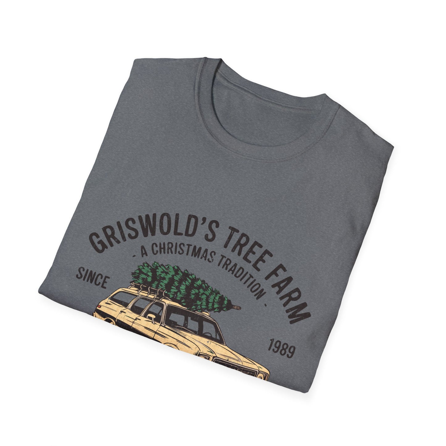 Griswold’s Tree Farm Retro Christmas Graphic T-Shirt