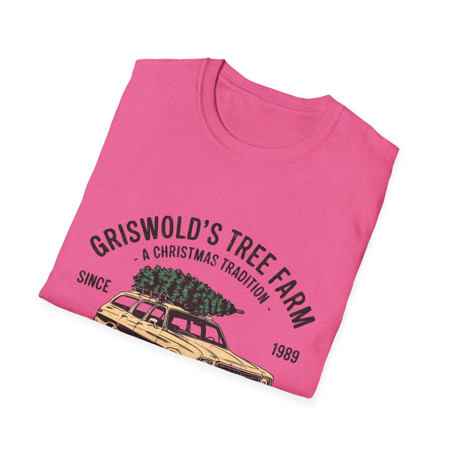 Griswold’s Tree Farm Retro Christmas Graphic T-Shirt