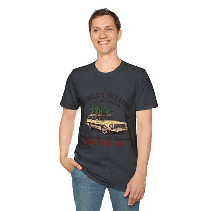 Griswold’s Tree Farm Retro Christmas Graphic T-Shirt