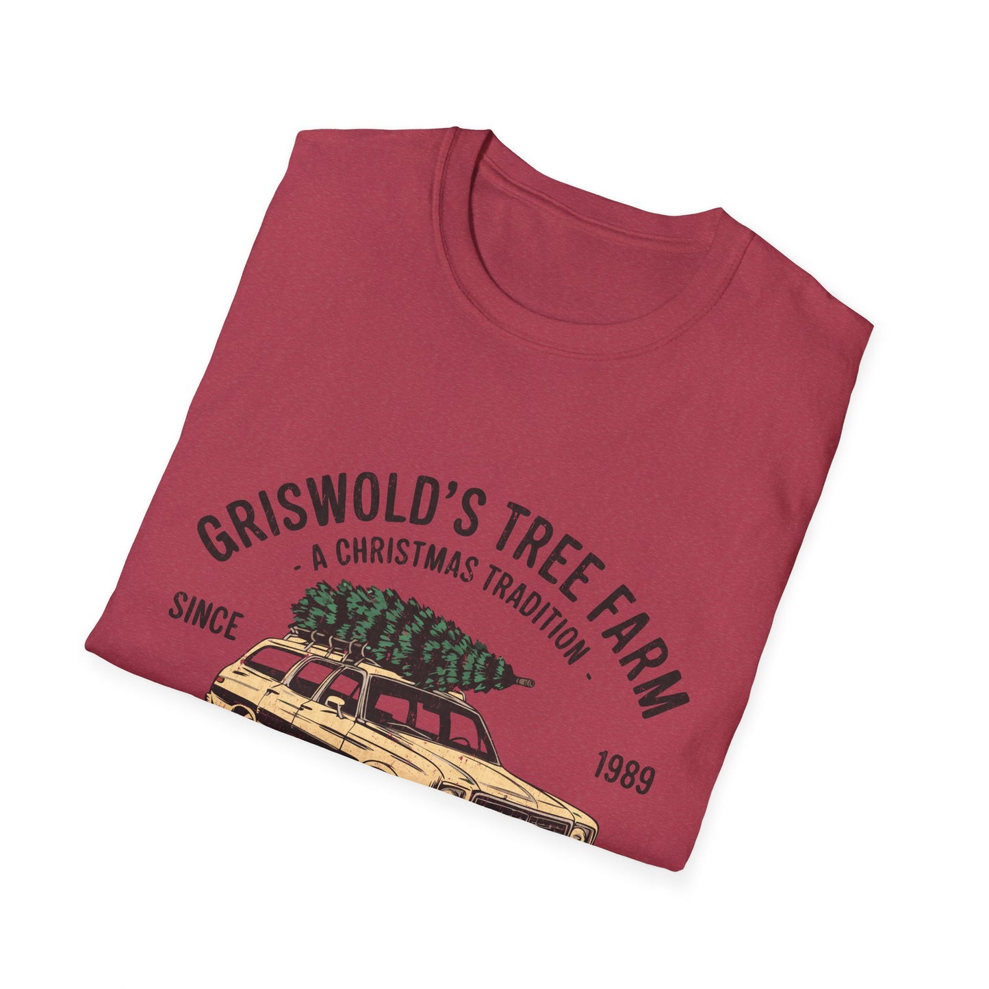 Griswold’s Tree Farm Retro Christmas Graphic T-Shirt