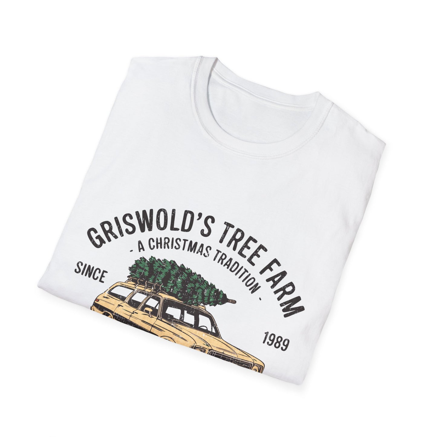 Griswold’s Tree Farm Retro Christmas Graphic T-Shirt