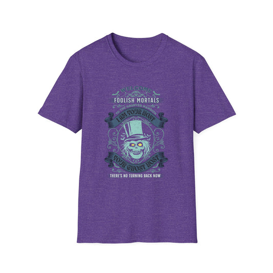 Ghost T-Shirt - Disney Inspired Haunted Mansion Hat Box Ghost Design