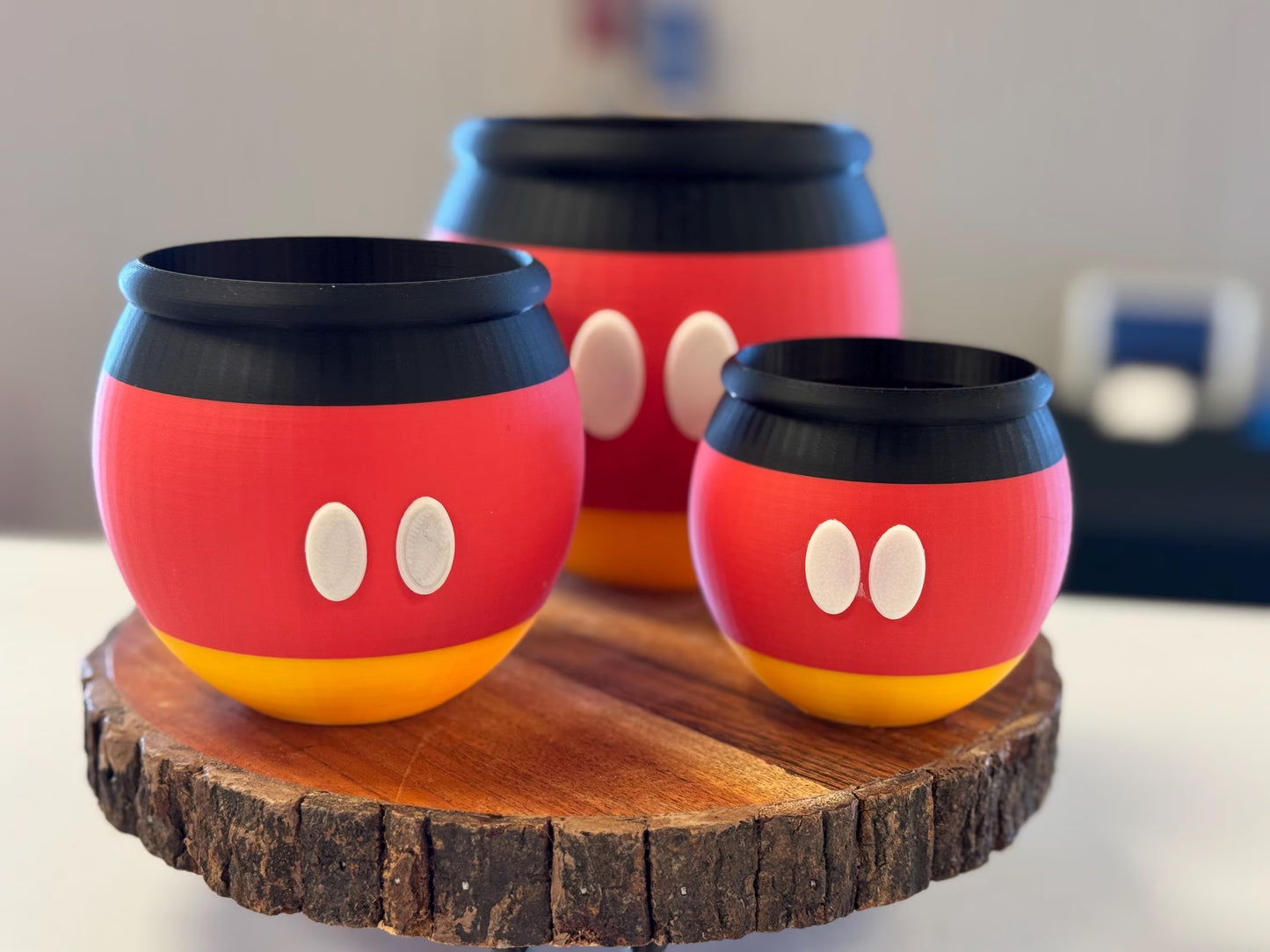 Mickey Mouse 3D Printed Planter